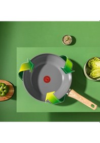Resim Tefal Ceramic Renew Wok Tava - 28 Cm C4251943 2100129950 Gri 