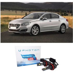 Resim Peugeot 508 Kısa Far Ampulü H7 Ultimate Yeni Seri Beyaz 2011-2018 