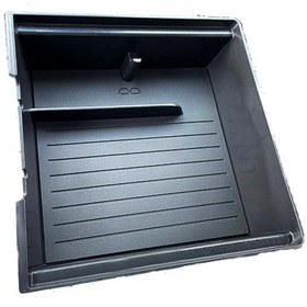 Resim Anjiexun Tesla Model 3 Highland 2024 Araba Orta Konsol Depolama Kutusu Tepsisi 