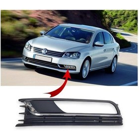 Resim Gkl Sol Sis Farı Çerçevesi Vw Passat B7 2011-2014 Trendline 3aa854661a 