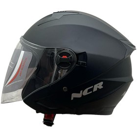 Resim NCR MOTOSİKLET NCR YAZLIK YARIM GÜNEŞ VİZÖRLÜ KASK 