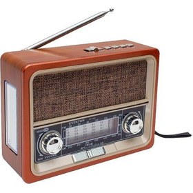 Resim Everton Rt-305bt Bluetooth Fm-usb-Tf Card-Aux Nostaljik Radyo 