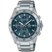 Resim Casio Efr-526d-2avudf Quartz Çelik Gri 10 Atm 44 Mm Erkek Kol Saati Gri 