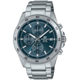 Resim Casio Efr-526d-2avudf Quartz Çelik Gri 10 Atm 44 Mm Erkek Kol Saati Gri 