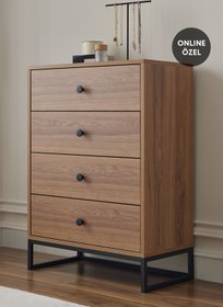 Resim Enza Home Kalinsta Şifonyer - Ceviz 