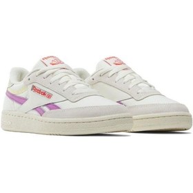 Resim Reebok Club C Revenge 100208971 Kadın Sneaker Ayakkabı Kırık Beyaz Bej 36-40 Beyaz 