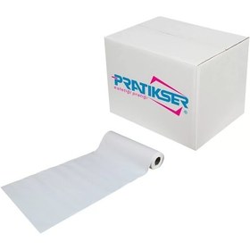 Resim Pratikser Tek Kullanımlık Örtü Beyaz - 50x200cm - Koli 