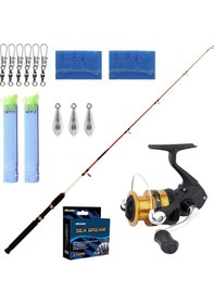 Resim Shimano Fx 3000 - Remixon Tekno 135cm Tekne Olta Seti 
