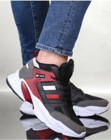 Resim MP 231-1014 Erkek Siyah-Bordo (40-44) Basketbol Ayakkabı 