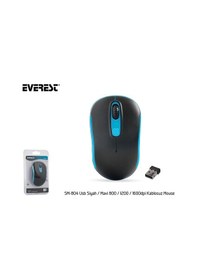 Resim Everest Sm-804 Usb Siyah-mavi 800-1200-1600dpi Kablosuz Mouse Diğer 