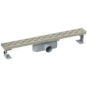 Resim Paslanmaz Duş Kanalı / Izgarası Paslanmaz Çerçeveli 60 cm 