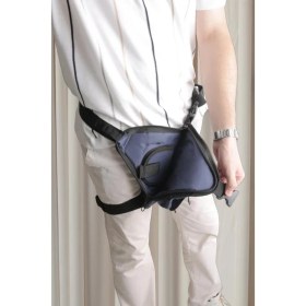 Resim Single Sword Bel ve Bacak Çantası - Renk: Lacivert - Beden: Standart 