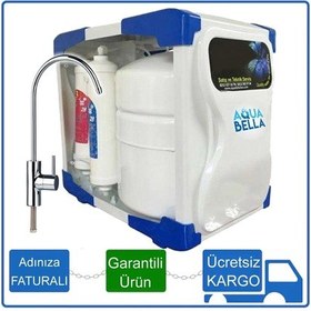 Resim Aqua Bella Stylus 12 Aşamalı Pompalı Su Arıtma Cihazı 