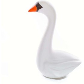 Resim Dhink Kuğu Figürlü Gece Lambası Beyaz 