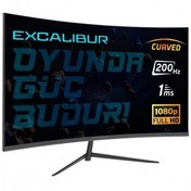 Resim Casper Excalibur M.E238FHD-G 23.8" 1 ms Full HD G-Sync FreeSync Curved Oyuncu Monitörü 24 Ay Garantili / Hızlı Gönderim