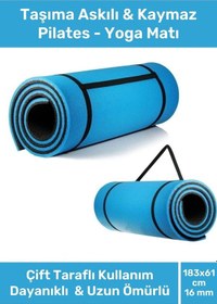 Resim Özel Konfor Modeli Çift Taraflı Kaymaz Silinebilir Yoga Meditasyon Minderi 16mm Mat 