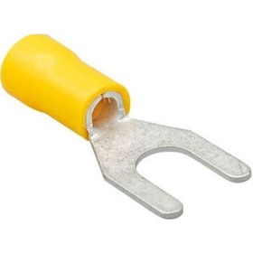 Resim Gwest Gçu-8006 4.0-6.0mm2 100 Adet Çatal Tip İzoleli Kablo Ucu 