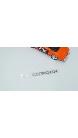 Resim Dk Tuning Citroen Logo Alüminyum Torpido Ayna Cam Sticker 