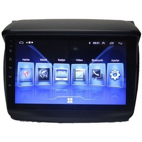 Resim Mitsubishi L 200 Old - Fiat Fullbuck 4X2 / 4X4 9 inç 10-256 GB PRO Android Carplay Multimedya 