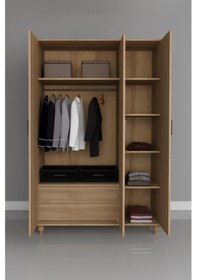 Resim Nefes 3 Kapaklı-çekmeceli Dolap Aytaşı Renk Gürgen Ağacı Ayaklar Diğer 