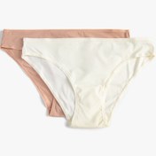 Resim 2'li Basic Brief Külot Seti 