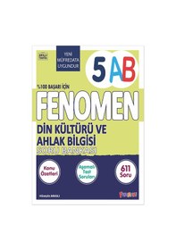 Resim Fenomen Okul 2024 5. Sınıf Din Kültürü A-b Konu Özetli Soru Bankası 2024 