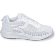 Resim Jump 26280 Beyaz Açık Gri Kadın Günlük Rahat Yürüyüş Koşu Sneaker Spor Ayakkabı 
