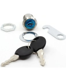 Resim Canex Mandallı Çekmece Kilidi Nikel 20 mm 