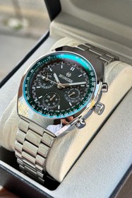 Resim Store Fonksiyonlu Seiko Model Çelik içi Yeşil Kutulu Su geçirmez Erkek Saat 