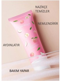 Resim Bioaqua Şeftali ve Amino Asitli Hassas Yüz Temizleyici 100 G 