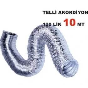 Resim Made Akordiyon Aspiratör Borusu Orijinal Kutulu 10 Mt 