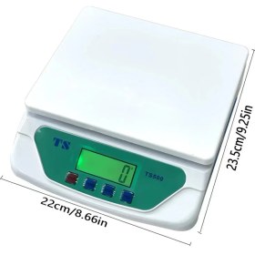 Resim Ts-500 Dijital Terazi - Lcd Ekran, Dara Alma, Sayım Fonksiyonlu, Yüksek Hassasiyetli Tartım Cihazı 