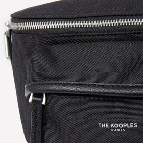 Resim The Kooples Erkek Siyah Bel Çantası 