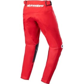 Resim Alpinestars Youth Racer Narin Genç Kros Motosiklet Pantolonu Kırmızı Beyaz 