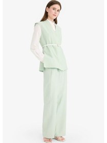 Resim DeFacto Wide Leg Basic Düz Geniş Paça Pantolon E7979AX25SMGN1181 
