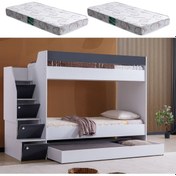 Resim Ranza, Martin Yavrulu Ranza - Antrasit 2 Adet Comfort Yatak 240 CM 