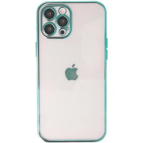 Resim artlab Art İphone 12 Pro Max Kılıf Lensli Silikon - Yeşil Lab 
