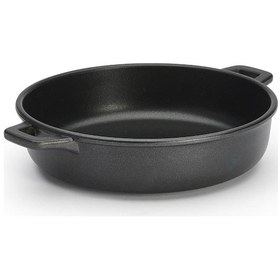 Resim De Buyer Choc Extreme Yapışmaz Kaplama Cam Kapaklı Tencere 28 Cm - Siyah 