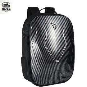 Resim Motocentric Karbon Kapaklı Su Geçirmez Sırt Çantası 
