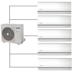 Resim Airfel 5LMX125N 42000 BTU 1 Dış + 5 İç Ünite (12+12+12+12+12) Duvar Tipi Multi Klima 