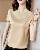 Resim Mefa basic Saten Bluz 