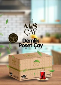 Resim Mis Demlik Poşet 10 Kg Siyah Çay 2'li 