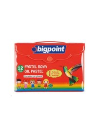 Resim Bigpoint Pastel Boya 12 Renk Çantalı Bp741 N11.1774 