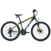 Resim Carraro Speed 241 MD Disk Fren 21 Vites 24 Jant Dağ Bisikleti Siyah Sarı 