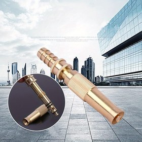 Resim Araba Yüksek Basınçlı Yumuşak Tüp Püskürtücü için Uygun 1 Set Su Nozulu Yüksek Basınçlı Hortum Temizleyici Aksesuarları, Otomotiv Temizleme Nozul Yıkayıcı, Bakır Sprey Tabancası 