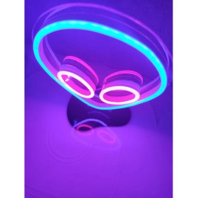 Resim Uzaylı Allien Neon LED Masa Lambası 