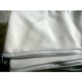 Resim Bambu Petekli Yastık Alezi Fermuarlı Yastık Kılıfı 50x70 Cm 4adet Beyaz 