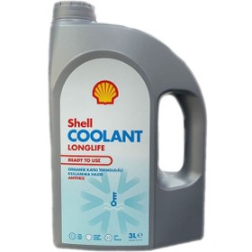 Resim Shell Coolant Longlife RTU Organik Kırmızı Antifriz -37 Derece 3 L 