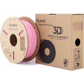 Resim Filamix Hyper Pla+ Pembe Filament 1,75mm 1kg - Bisiparisver 