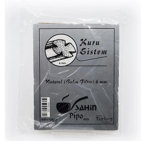 Resim Şahin Balsa Filtre 6mm 34LÜ Paket 